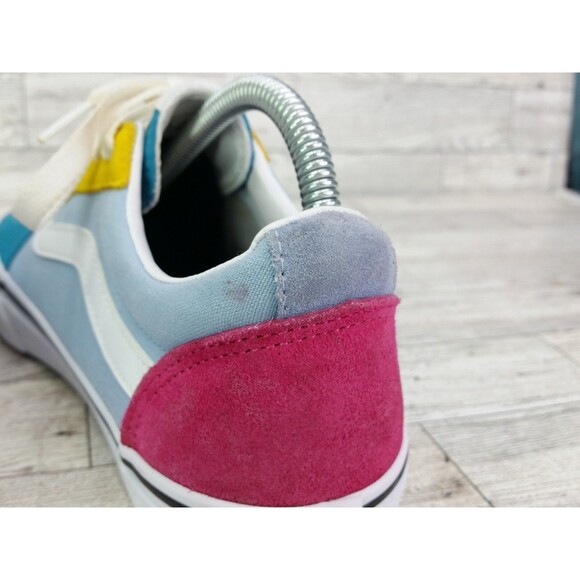 Women's Vans Old Skool Yacht Club Colorblock Canvas Suede Shoes Sneakers 7.5 - Picture 10 of 15